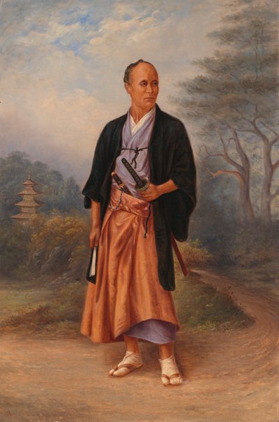 Hombre japonés de Antonio Zeno Shindler