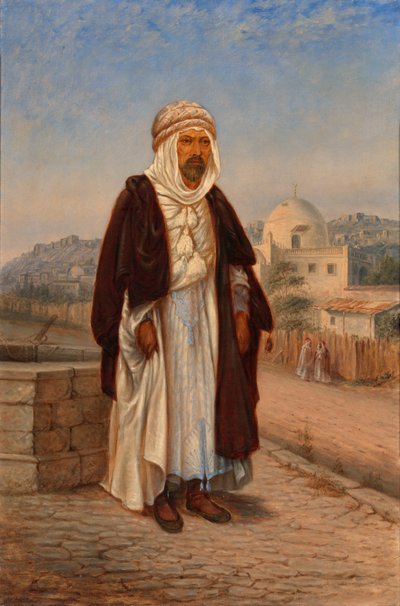 Kabyle argelino, ca. 1893 de Antonio Zeno Shindler