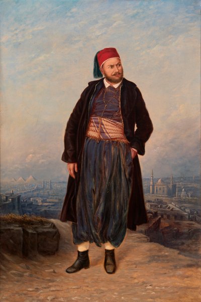 Egipcio moderno, ca. 1893 de Antonio Zeno Shindler