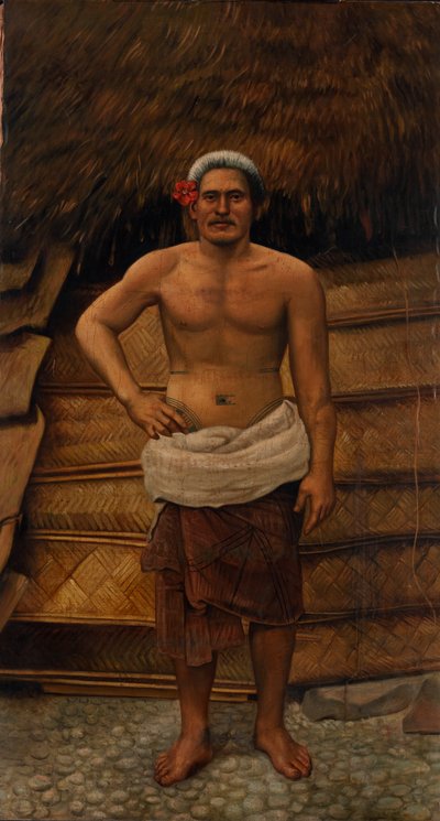 Hombre samoano de Antonio Zeno Shindler