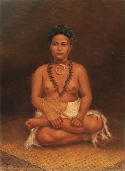 Mujer Samoana, ca. 1890-1899 de Antonio Zeno Shindler