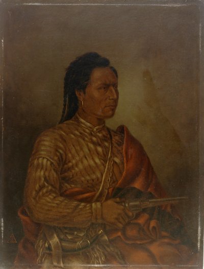 Ta-do-udo-sa Gallina de la pradera, ca. 1887 de Antonio Zeno Shindler