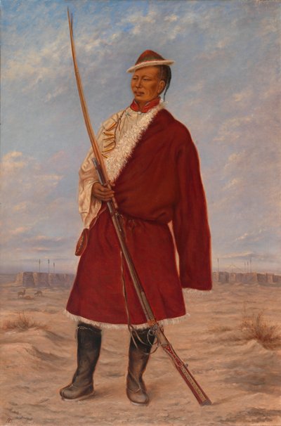 Hombre Tibetano, ca. 1893 de Antonio Zeno Shindler