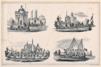 Diseño para cuatro góndolas de Antonio Zona