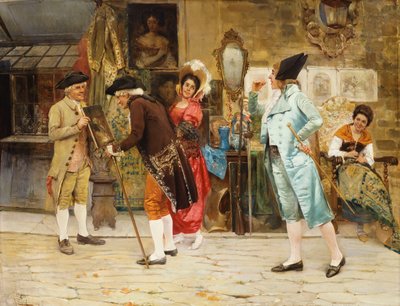 La vieja tienda de curiosidades, 1892 de Antonio Zoppi