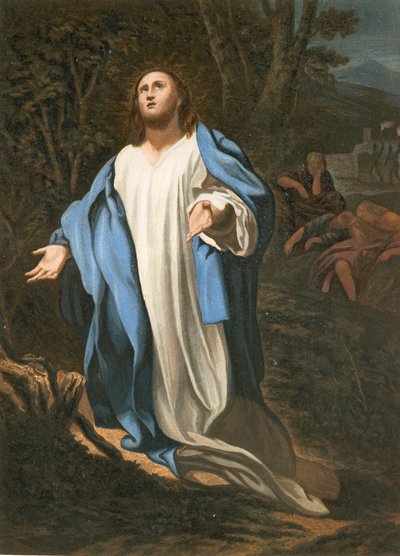 La agonía de Cristo en el jardín de Antonio da Correggio