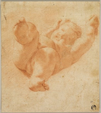 Putto en escorzo de Antonio da Correggio