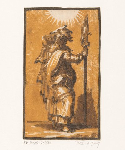 San Mateo Cristo y los Doce Apóstoles (título de la serie) de Antonio da Trento (attributed to)