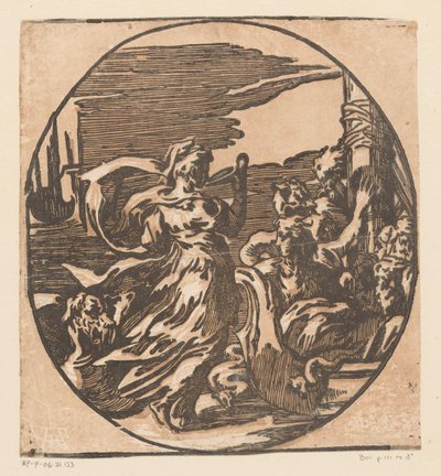 circe bebiendo de Antonio da Trento (possibly)