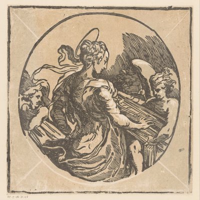 Santa Cecilia la musica de Antonio da Trento (possibly)