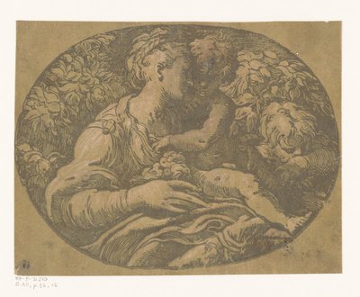 María con el Niño y Juan el Bautista
María con la rosa de Antonio da Trento