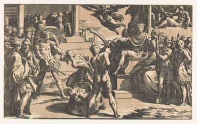 Martirio de los Santos Pedro y Pablo de Antonio da Trento