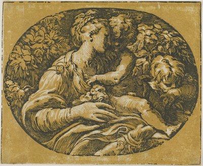 La Virgen, el Niño Jesús y San Juan de Antonio da Trento