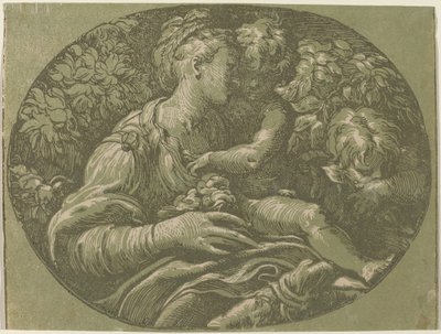 La Virgen con la rosa de Antonio da Trento