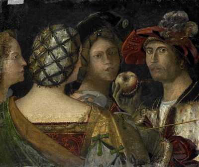 El juicio de París de Antonio da Vendri (attributed to)