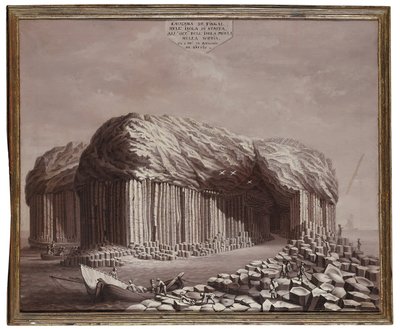 Cueva de Fingal, Escocia de Antonio de Bittio