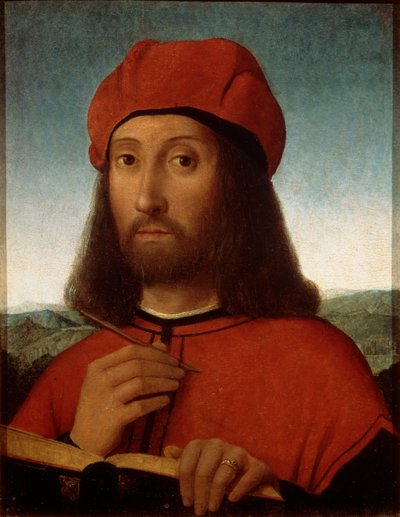 Retrato de un hombre, finales del siglo XV o principios del siglo XVI de Antonio de Saliba
