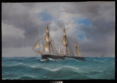 H.M.S. Alexander buque insignia de la Flota del Mediterráneo de Antonio de Simone