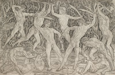 Batalla de los Desnudos de Antonio del Pollaiolo