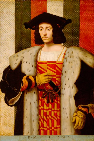 Caballero de la familia Trivulzio de Antonio di Bernadino Contino