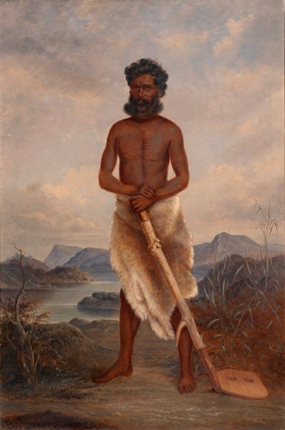 Hombre australiano de Antonion Zeno Shindler