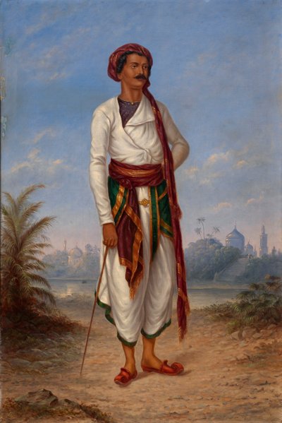 Hombre hindú de Antonion Zeno Shindler