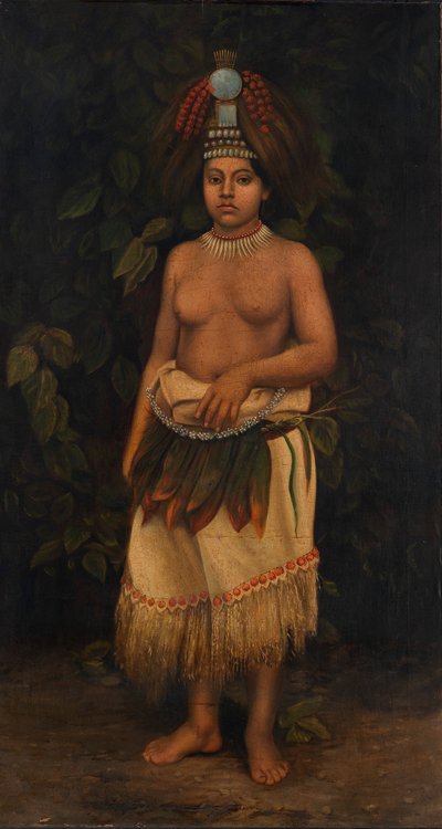Mujer samoana de Antonion Zeno Shindler