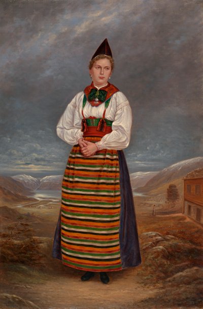 Dama sueca de Antonion Zeno Shindler