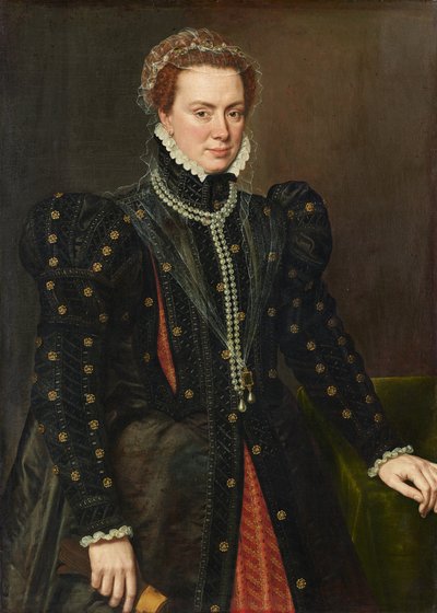 Alemán: Herzogin Margarete von Parma (1522-1586) Margarita, duquesa de Parma de Antonis Mor