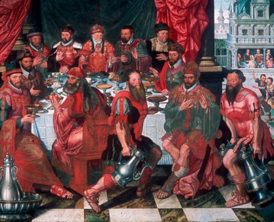 Banquete, 1574 de Antoon Claeissens