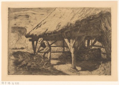 Granja con pajar (título original) de Antoon Derkinderen