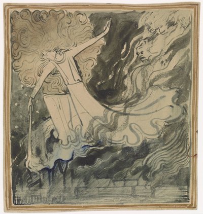 Diseño de la portada de The Gijsbrecht van Aemstel de Antoon Derkinderen