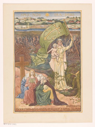 Transvaalse prent (título original) de Antoon Derkinderen