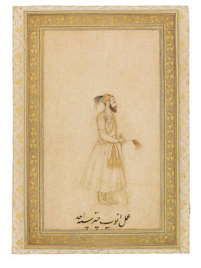 Retrato del emperador Aurangzeb, India de Anup Chattar