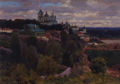 Catedral en Vyatka, 1916 de Apollinari Mikhailovich Vasnetsov