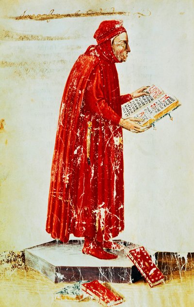 Retrato de Lino Coluccio Salutati (Stignano) de Apollonio di Giovanni di Tommaso