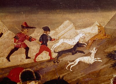 Historia de Griselda, pintura de mediados del siglo XV por Apollonio di Giovanni, (detalle) de Apollonio di Giovanni di Tommaso