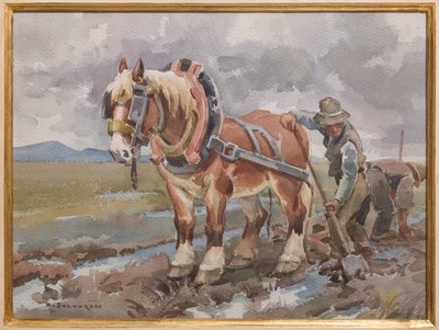 Trabajo en el campo de Arcangelo Salvarani