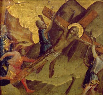 El martirio de San Andrés de Arcangelo di Cola da Camerino