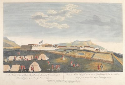 Fuerte Real, Guadalupe, 1759 de Archibald Campbell