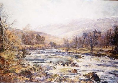 O Río del Sol de Invierno, Escocia de Archibald Kay