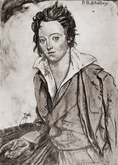 Percy Bysshe Shelley de Archibald Standish Hartrick