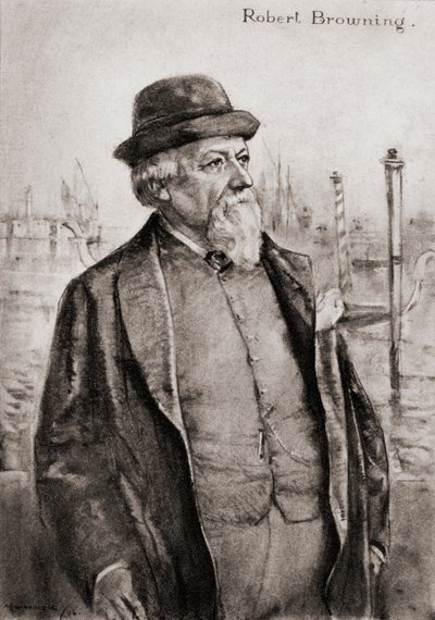 Robert Browning de Archibald Standish Hartrick
