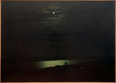Noche de luna en el Dniéper de Archip Iwanowitsch Kuindschi