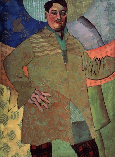 Autorretrato, 1915 de Aristarkh Vasilievic Lentulov