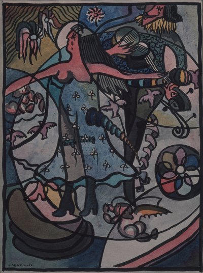 El Barco Hope de Aristarkh Vasilievic Lentulov