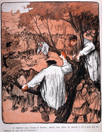 Pelea de cócteles en el norte de Francia por Delannoy - en 