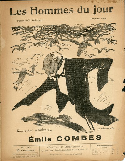 Portada de "Les Hommes du jour", número 10 de Aristide Delannoy
