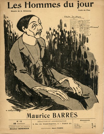Portada de "Les Hommes du jour", número 19 de Aristide Delannoy