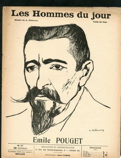 Portada de "The Men of the Day" número 27, 1 de enero de Aristide Delannoy